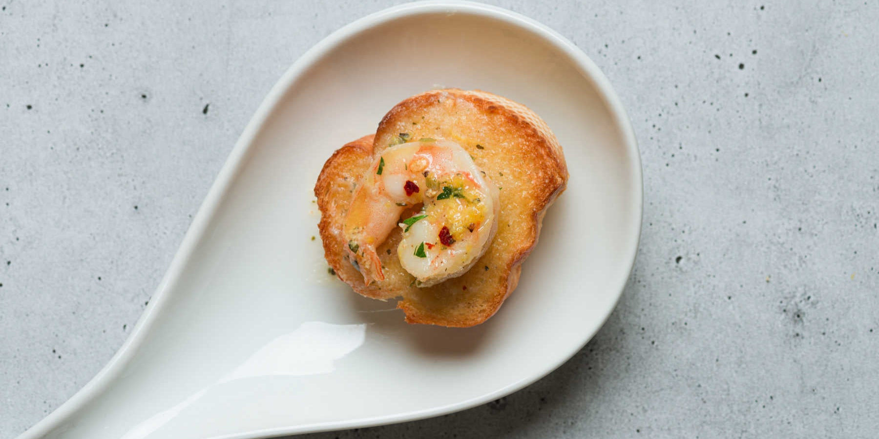 Garlic Butter Shrimp Crostini - Prime Shrimp