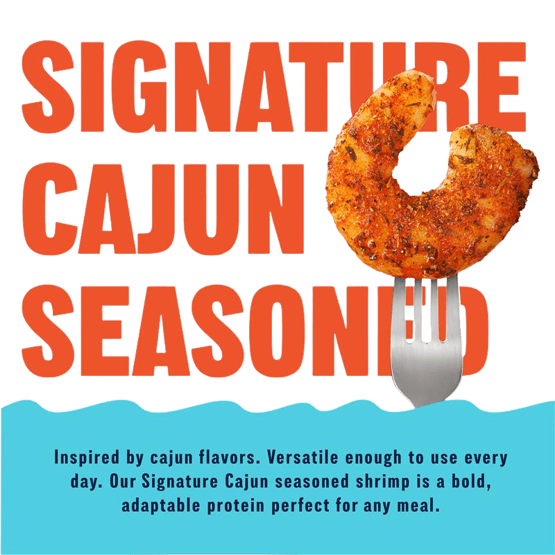 Signature Cajun Seasoned Shrimp