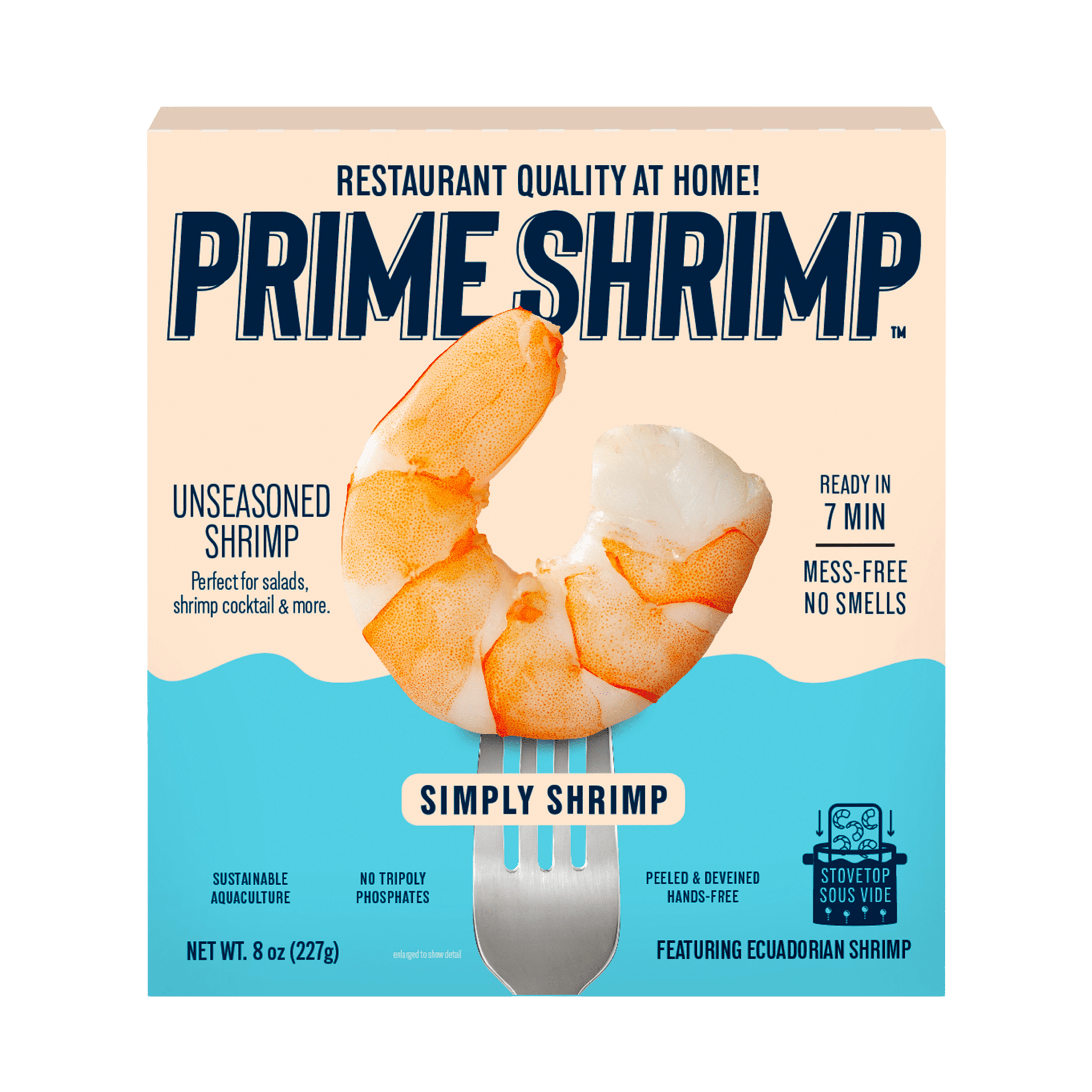 Unseasoned Simply Shrimp