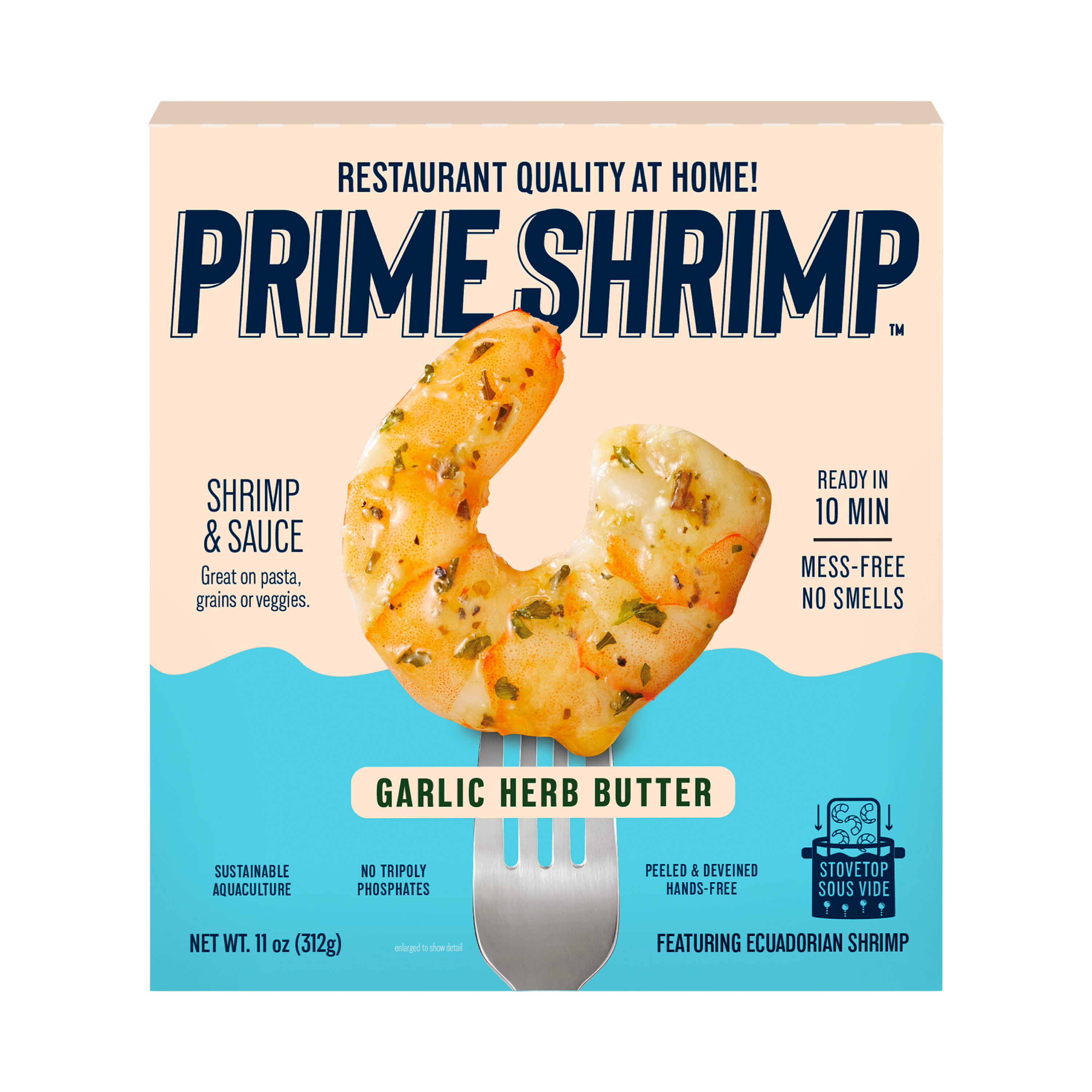 Garlic Herb Butter Shrimp