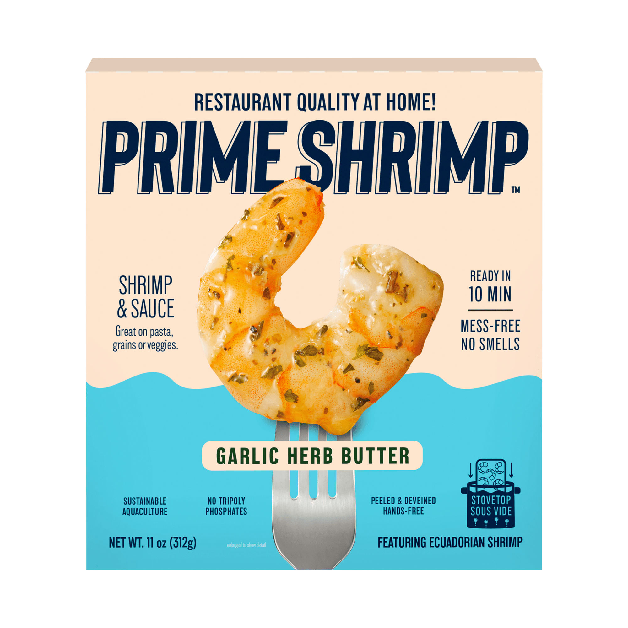 Garlic Herb Butter Shrimp