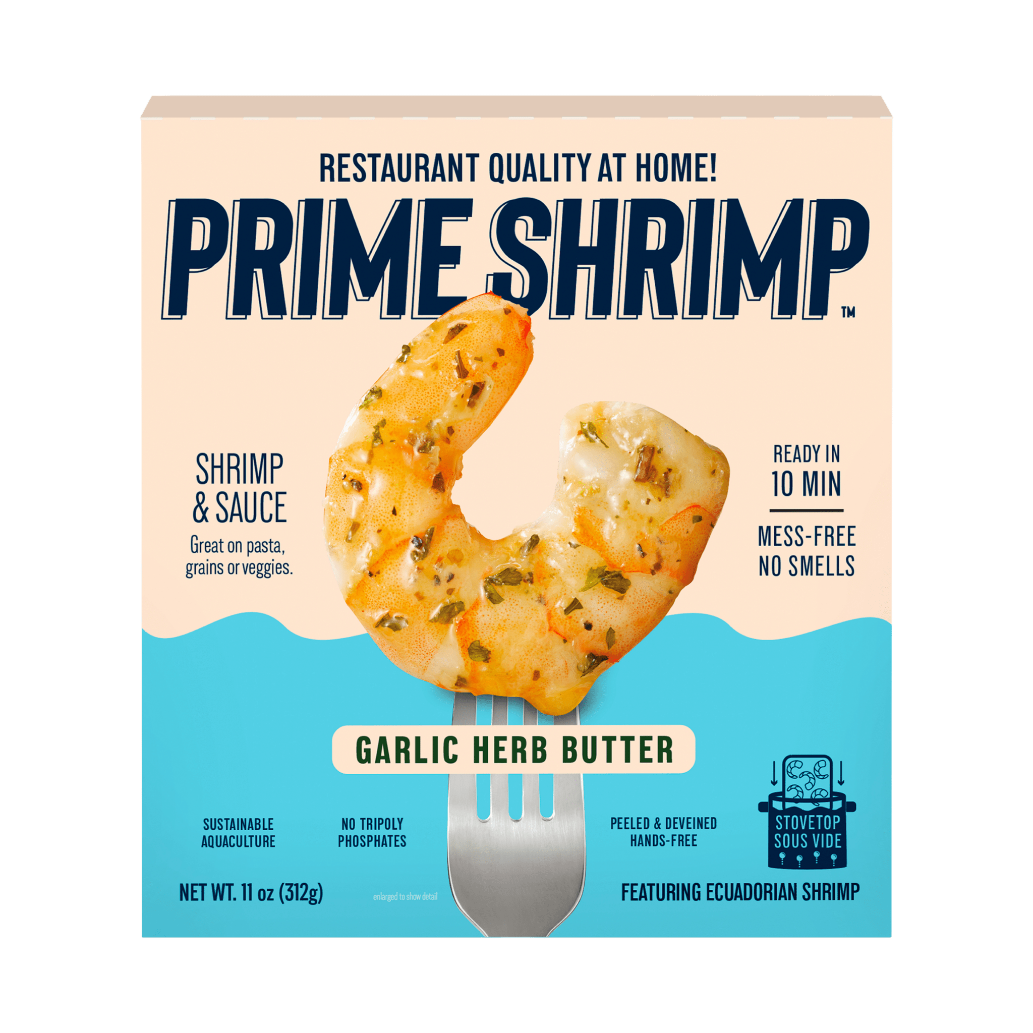 Garlic Herb Butter Shrimp