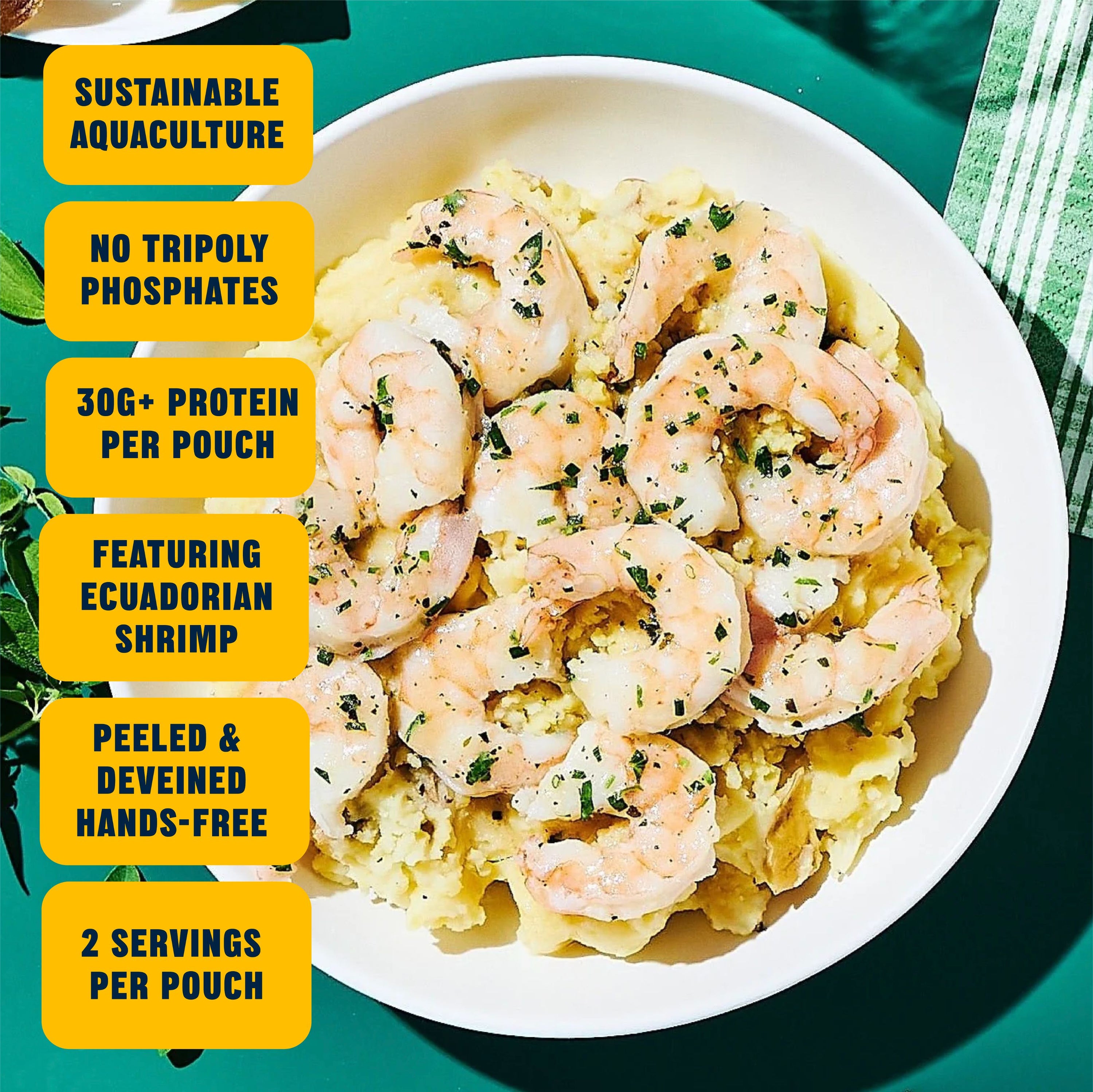 Garlic Herb Butter Shrimp