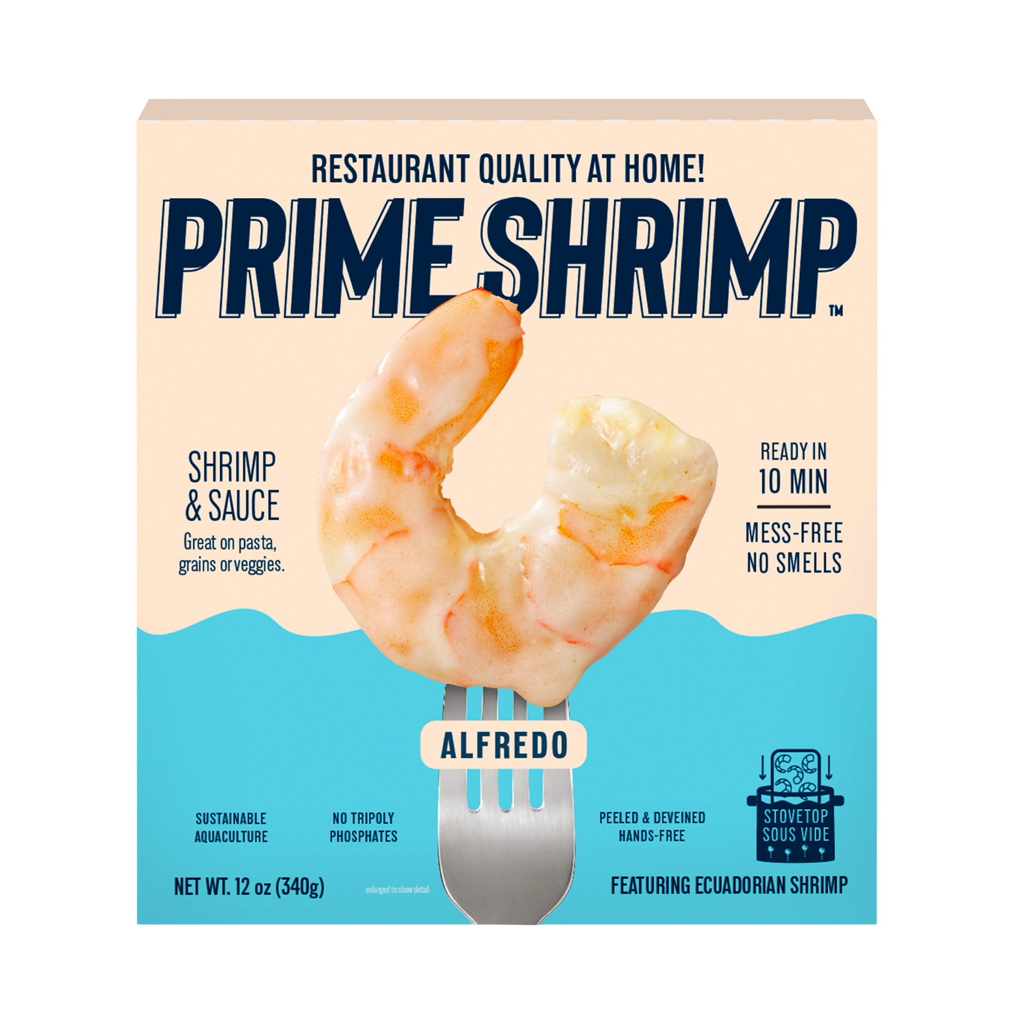 French Quarter Alfredo Shrimp