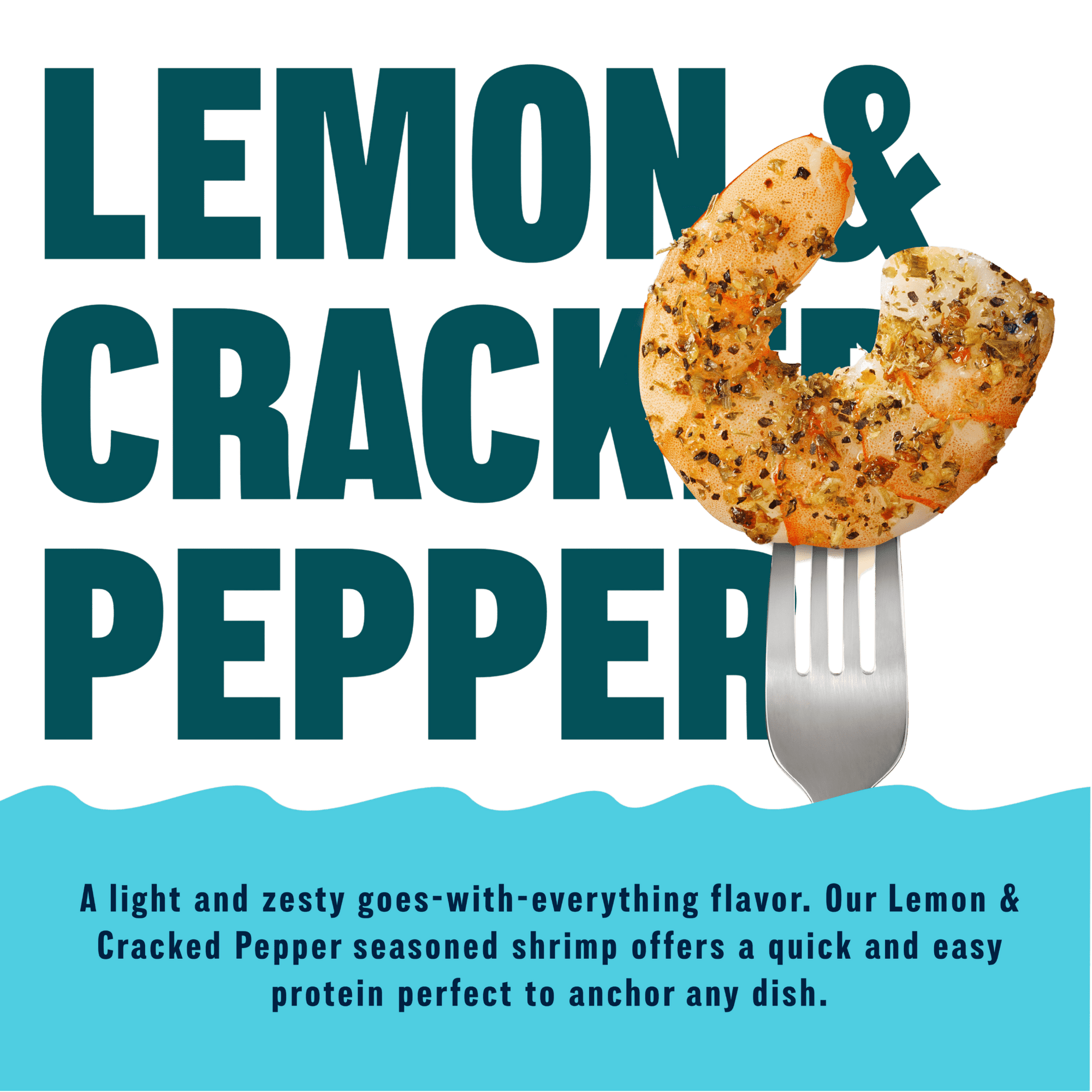 Lemon and Cracked Pepper Shrimp