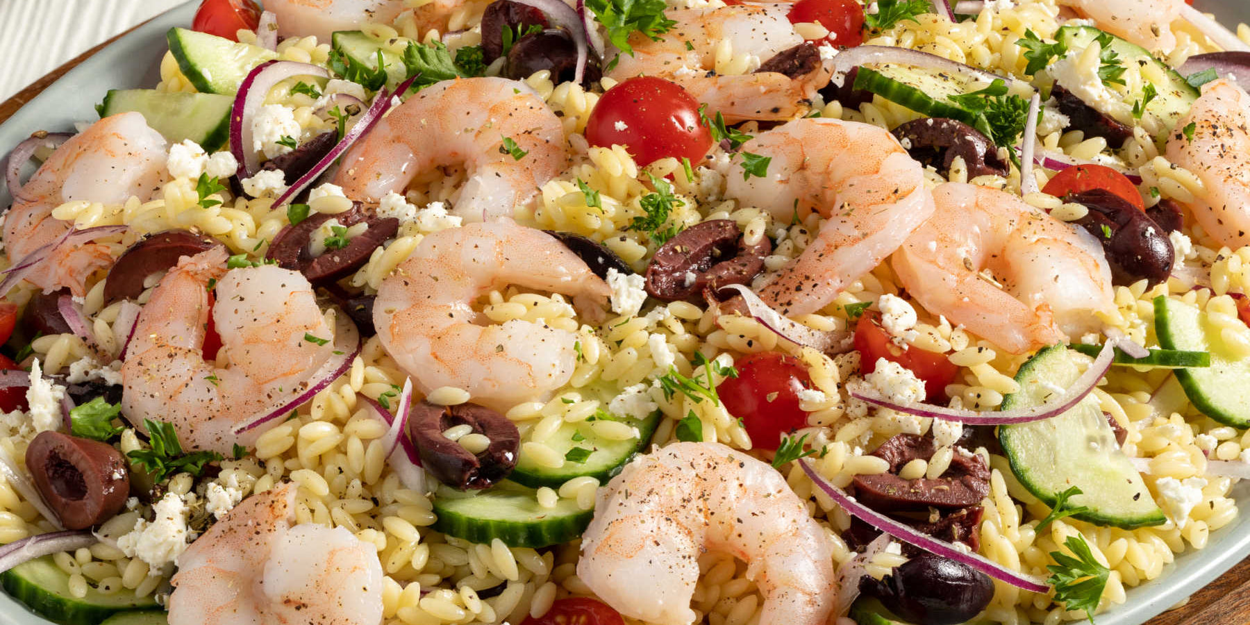 Greek Orzo Pasta Salad