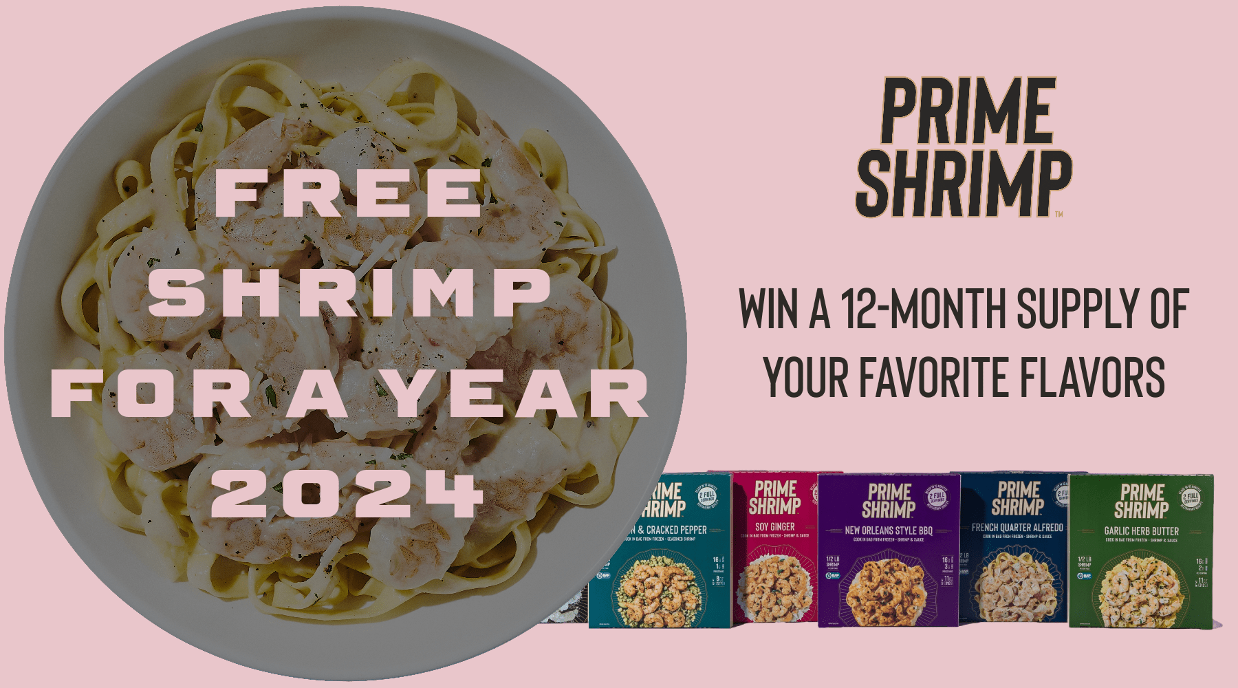 Free Shrimp for a Year Sweepstakes 2024