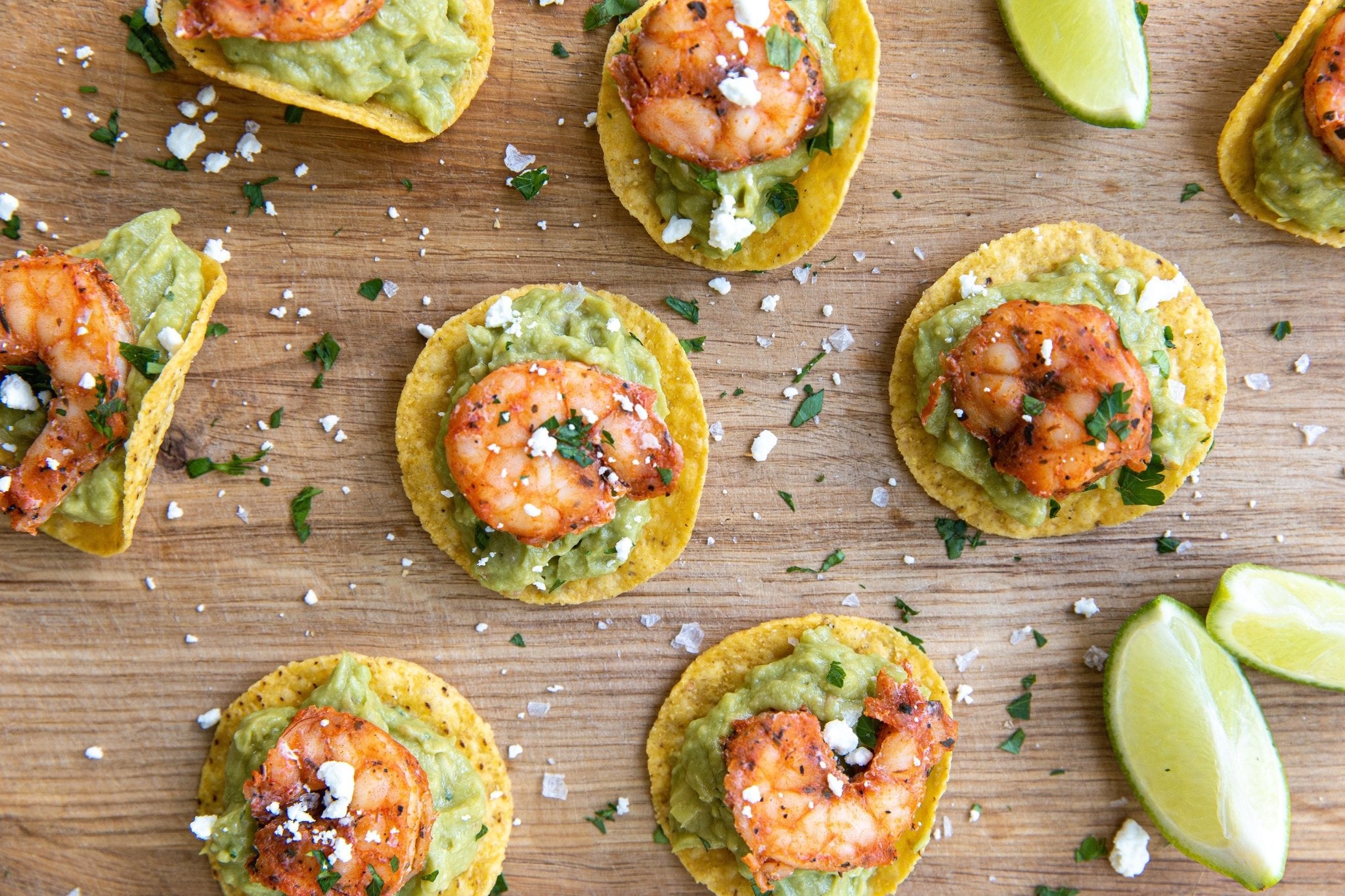 Mini Shrimp Tostadas