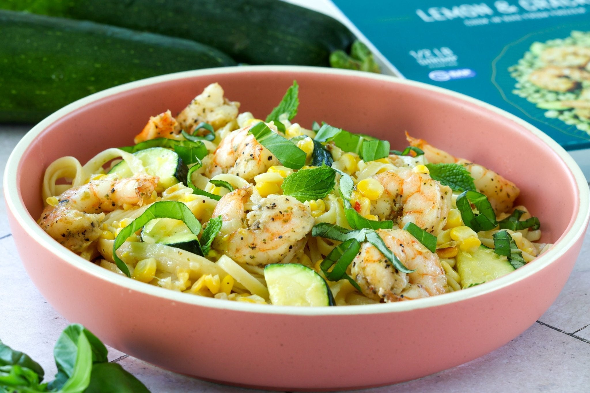 Summer Shrimp Linguine