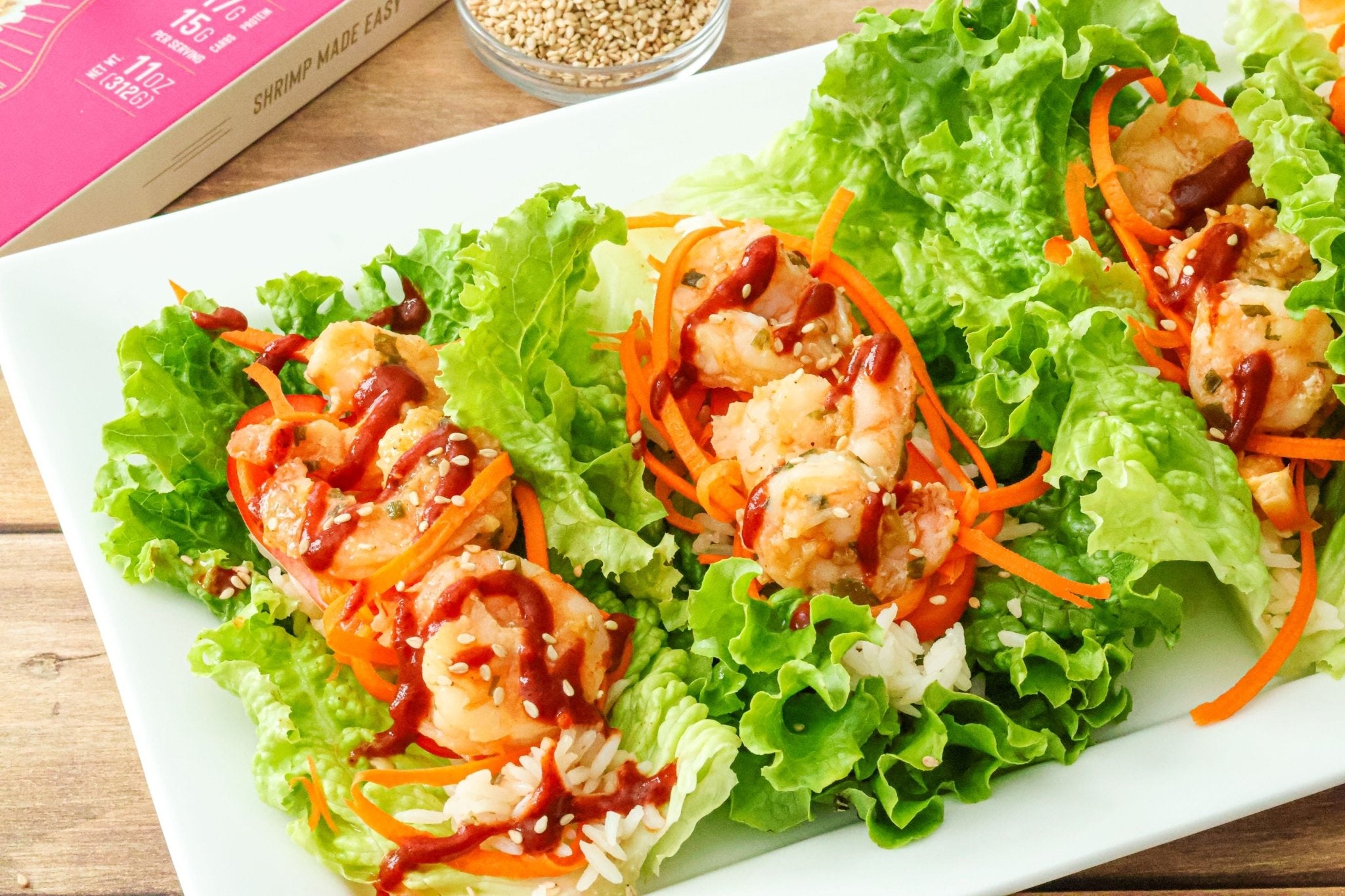Shrimp Lettuce Wraps
