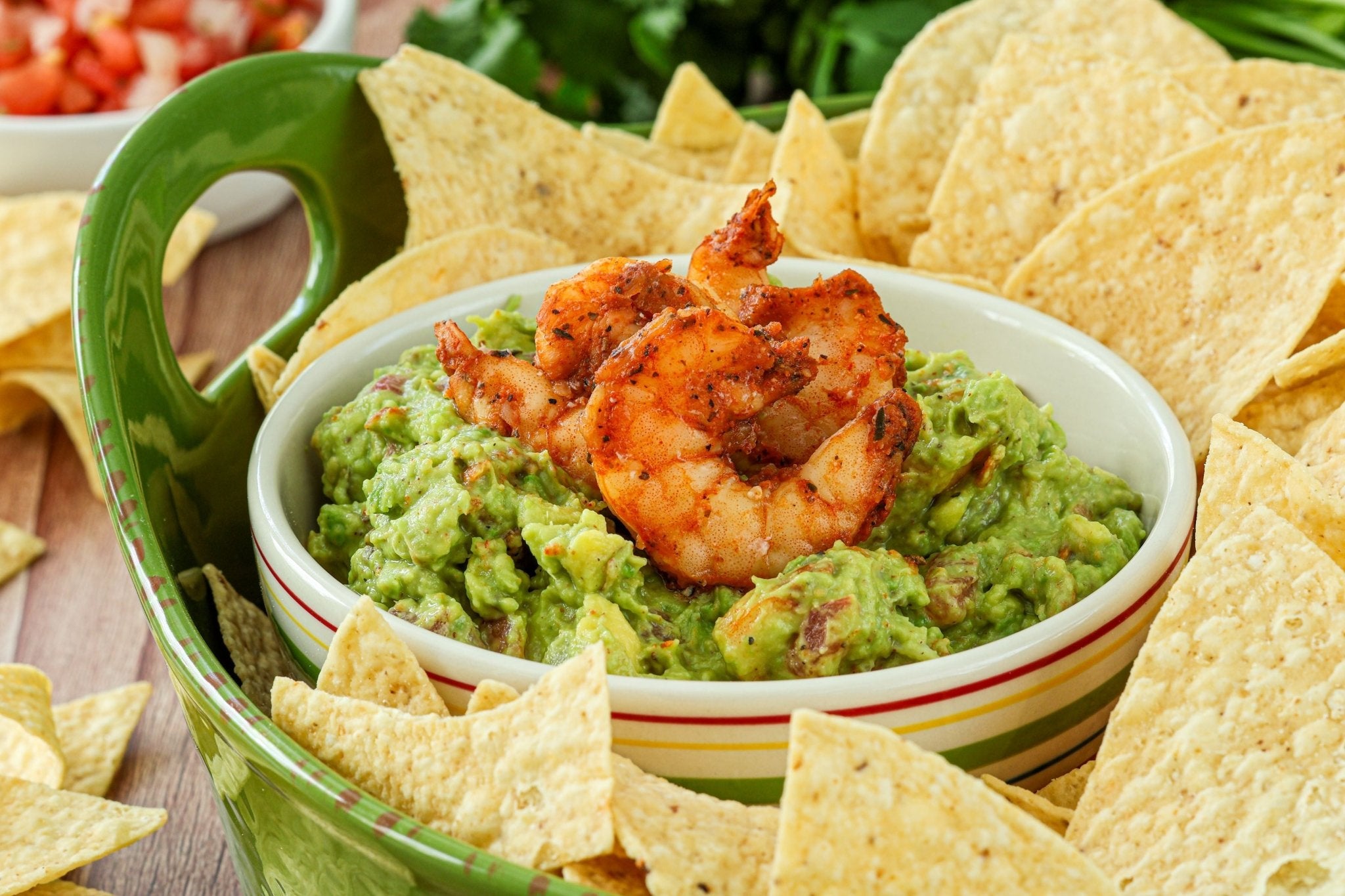 Shrimp Guacamole Dip