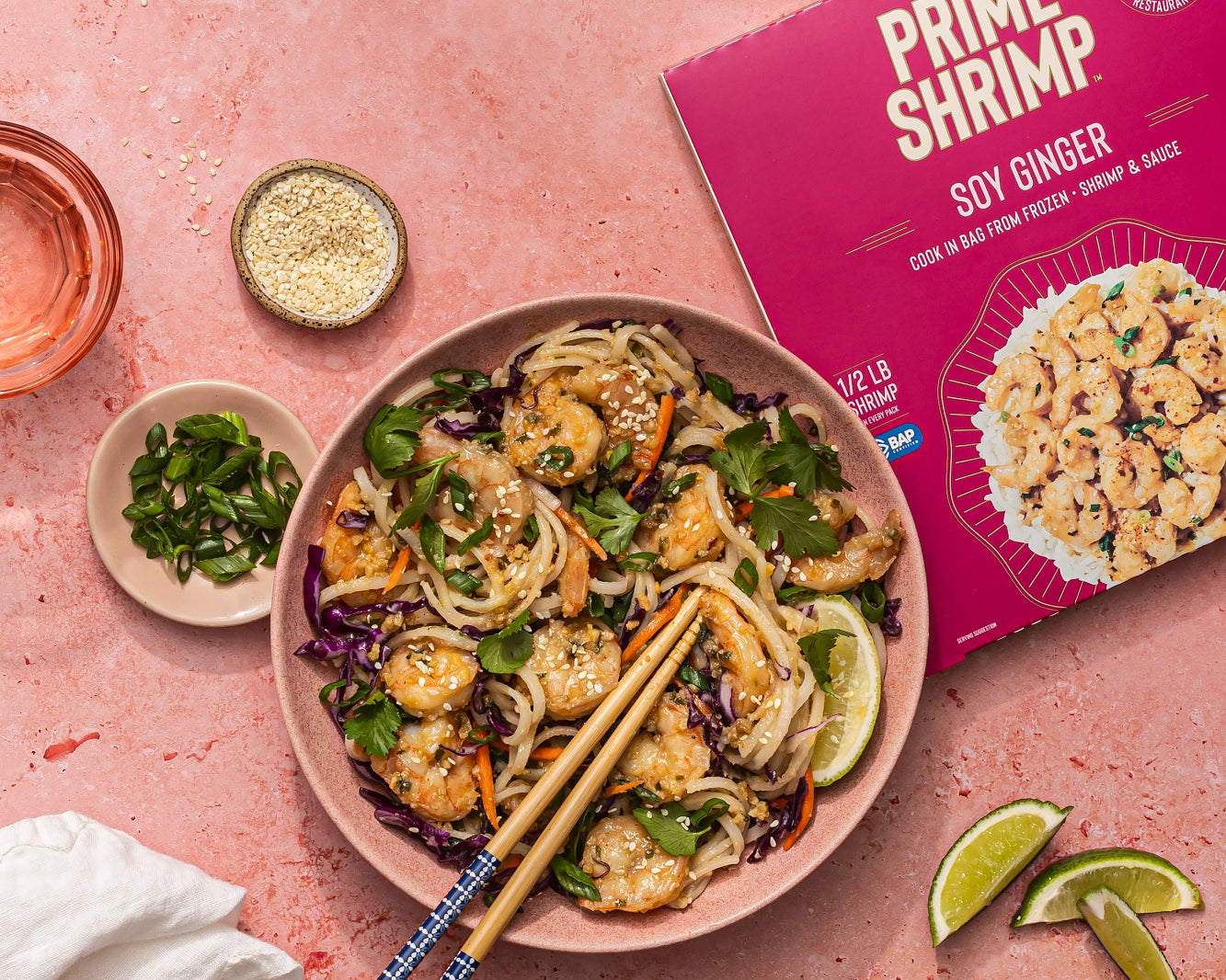 Prime Shrimp Adds Soy Ginger Flavor to Line of Frozen Sauced Shrimp