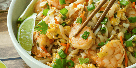 Shrimp Noodle Stir Fry