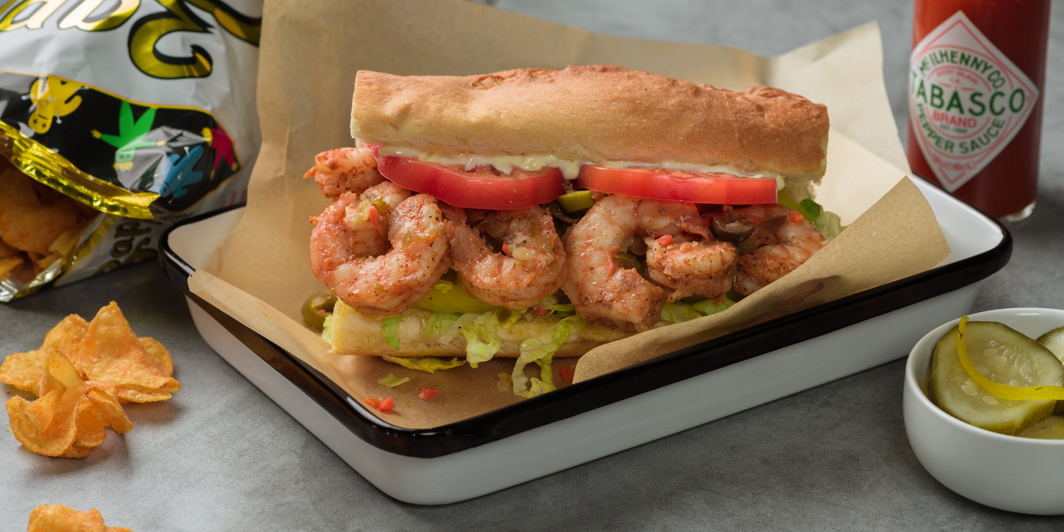 Classic Shrimp Po-Boy - Prime Shrimp