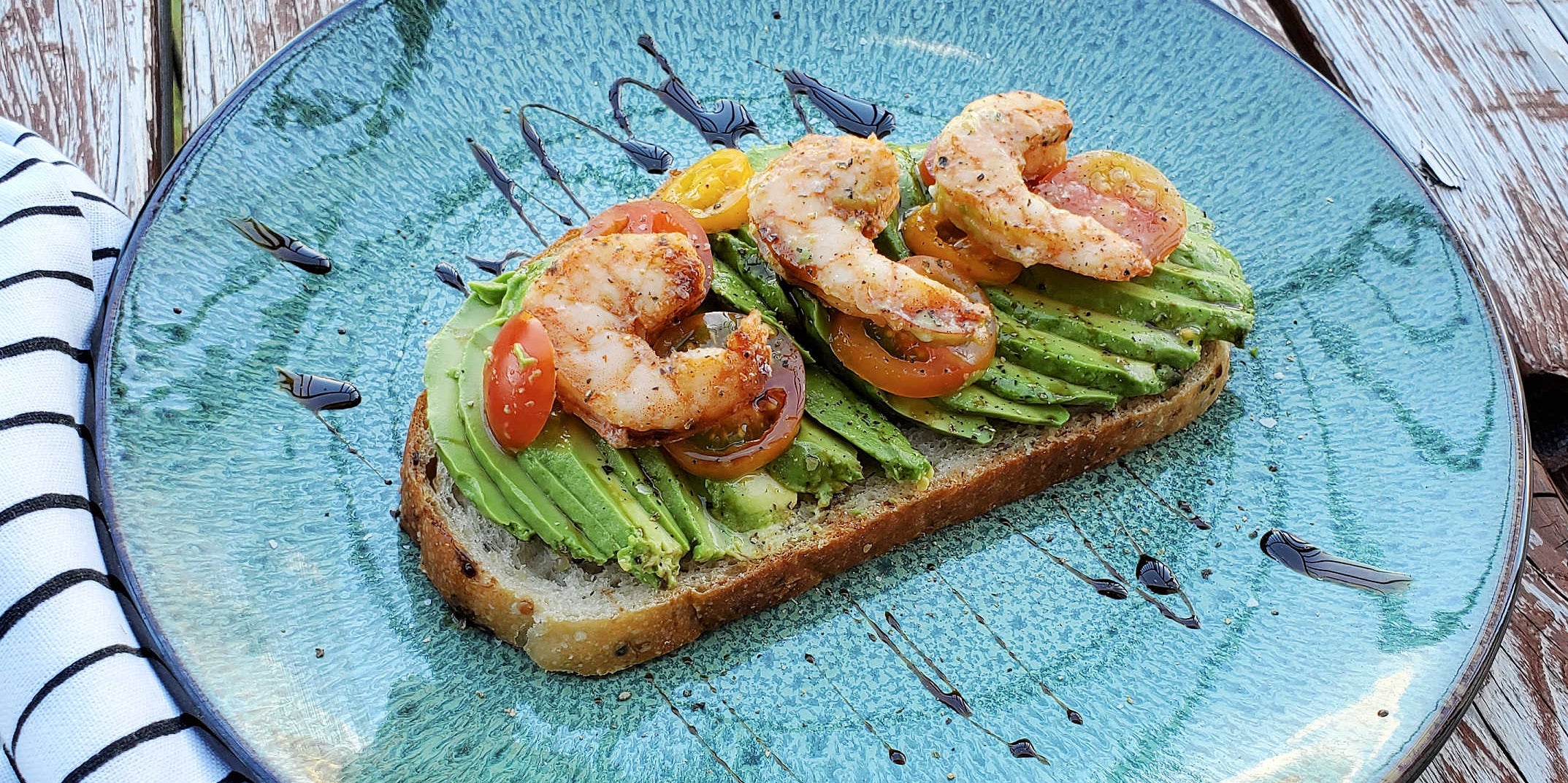 Shrimp Avocado Toast - Prime Shrimp