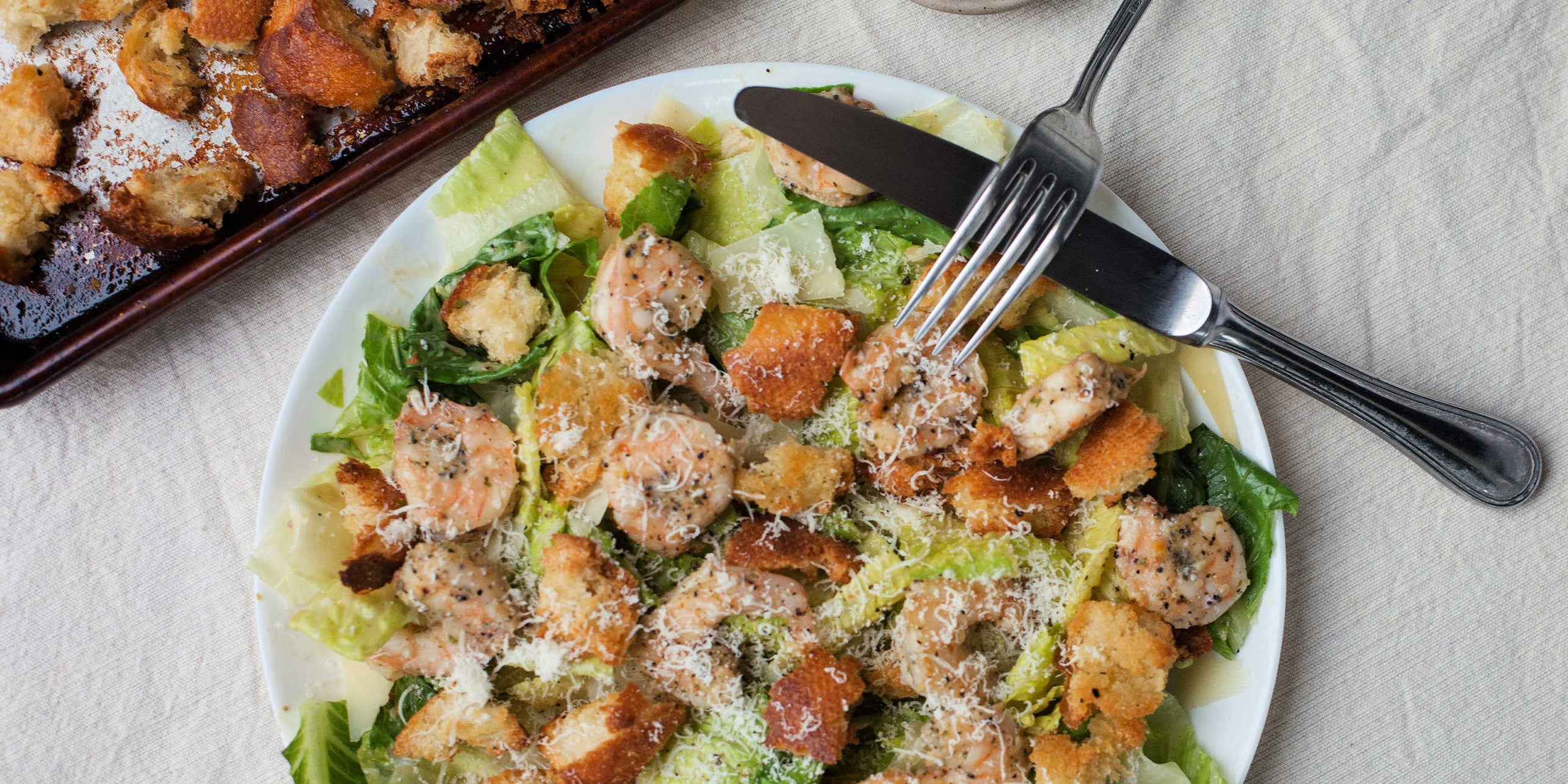 Shrimp Caesar Salad - Prime Shrimp