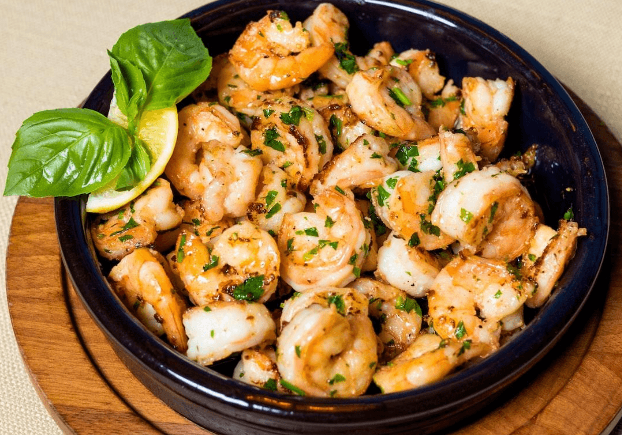 sous vide juicy shrimp