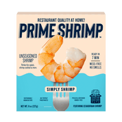 Unseasoned Simply Shrimp