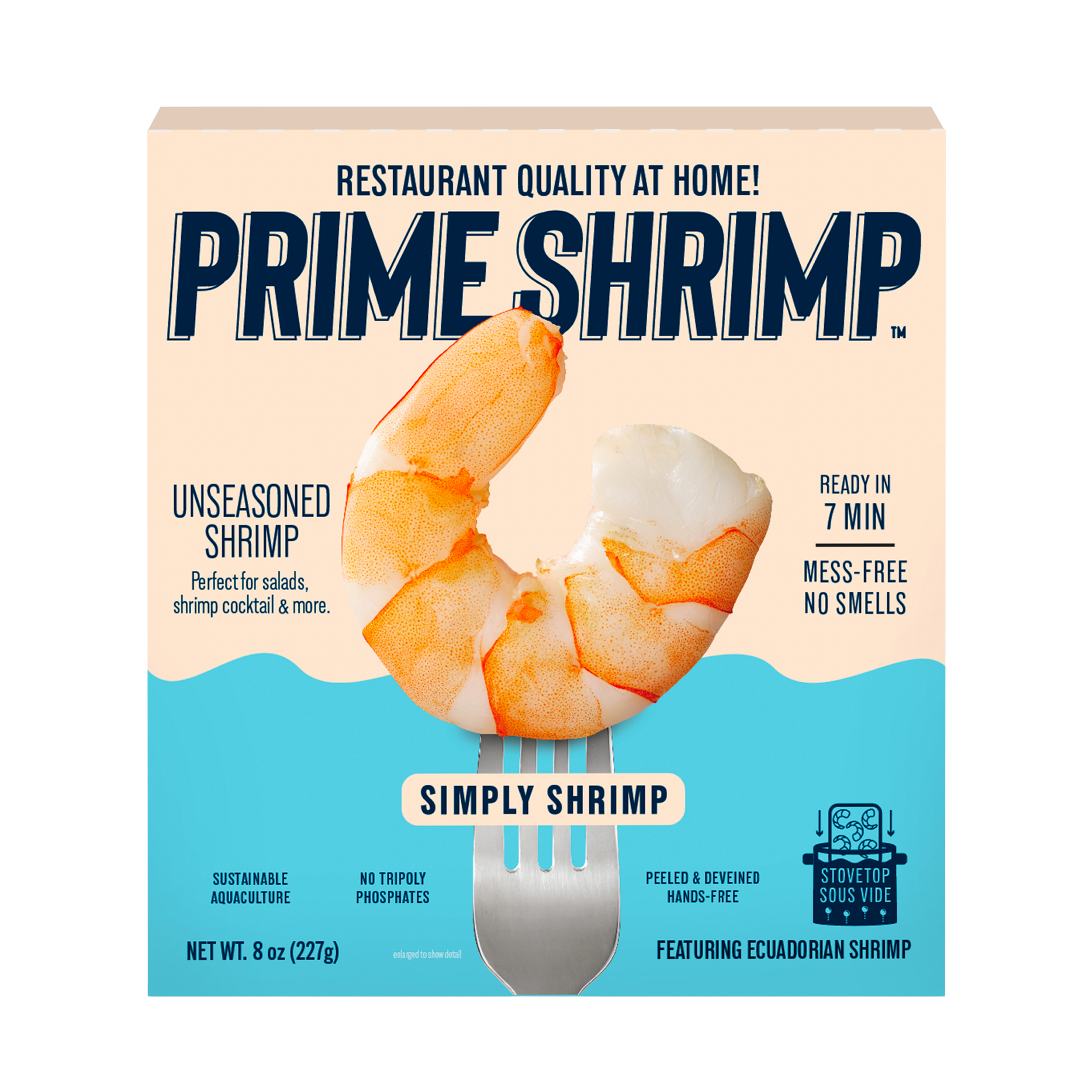 Unseasoned Simply Shrimp