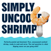 Unseasoned Simply Shrimp