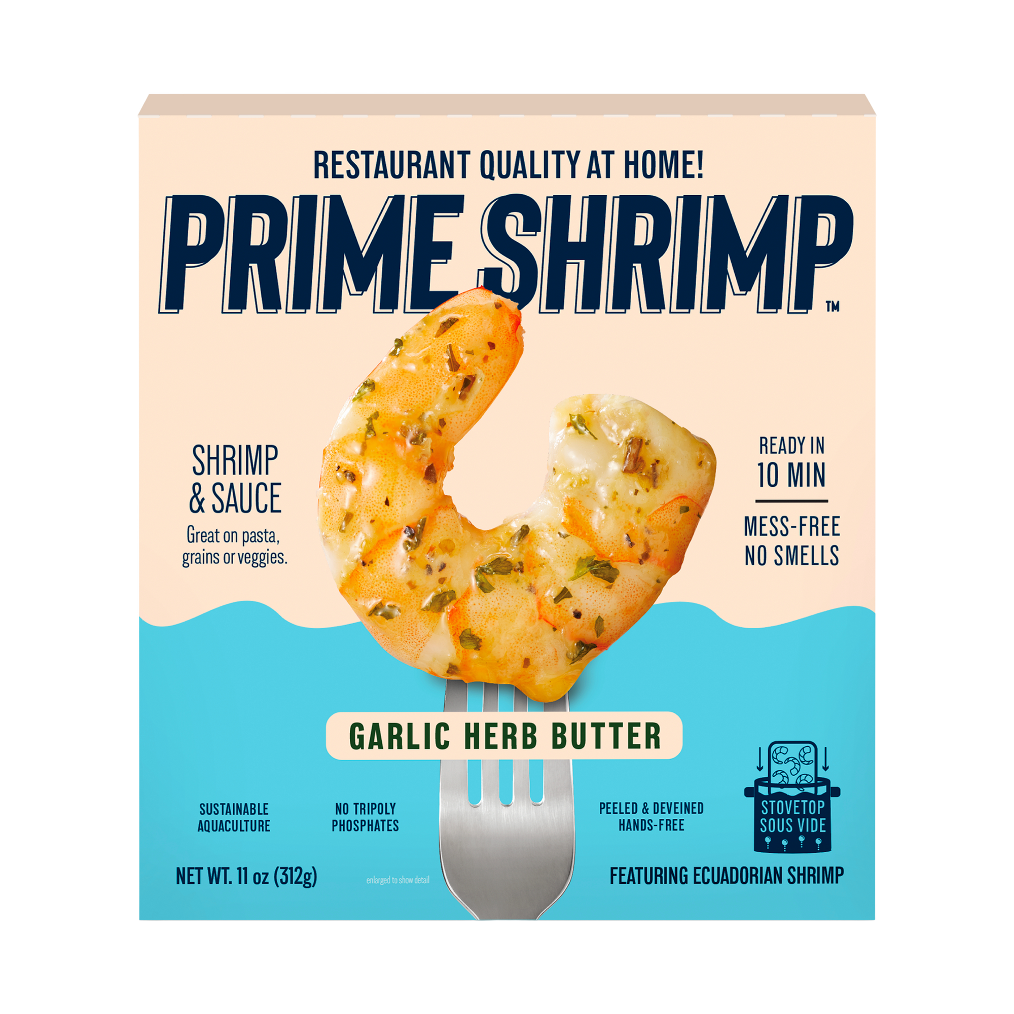 Garlic Herb Butter Shrimp