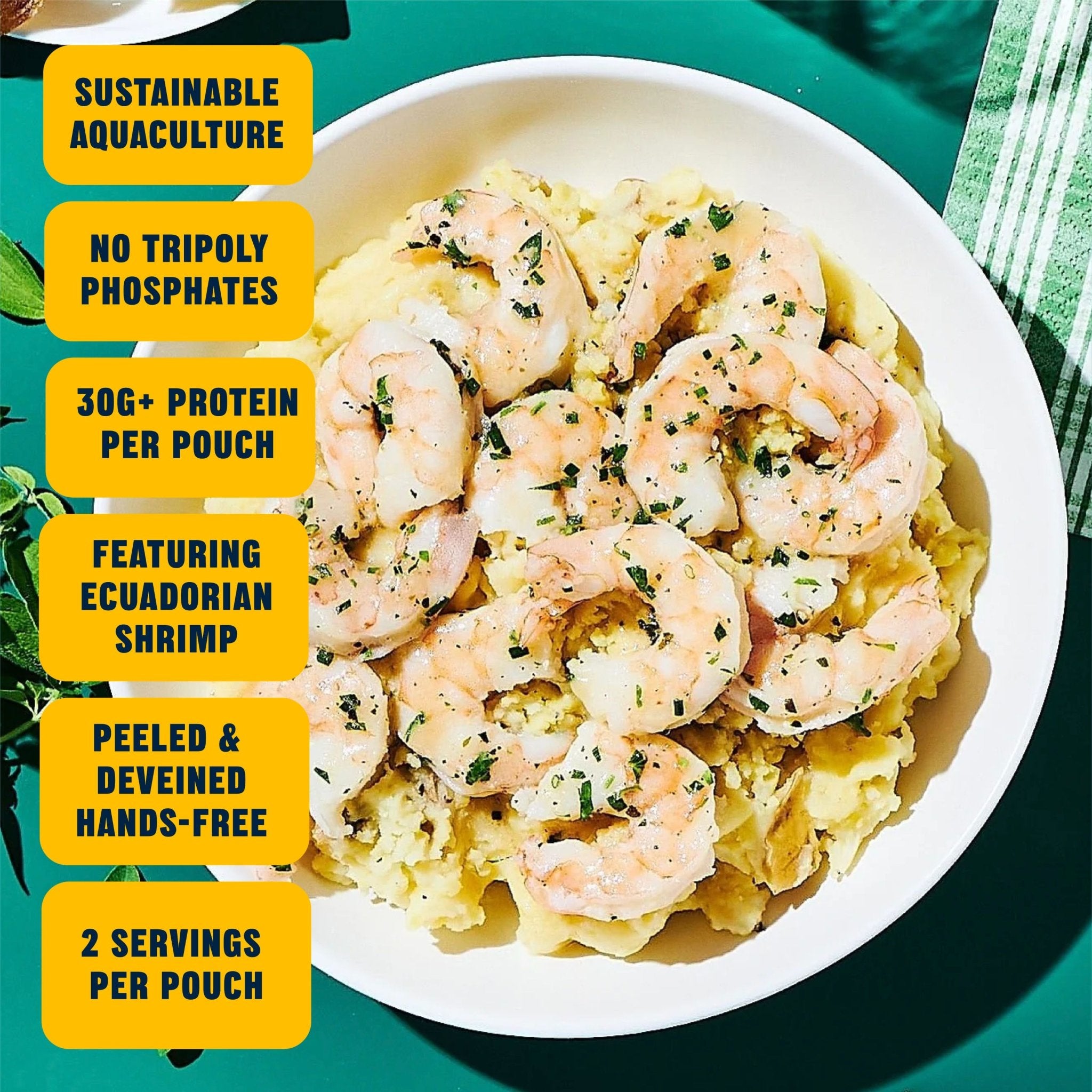 Garlic Herb Butter Shrimp