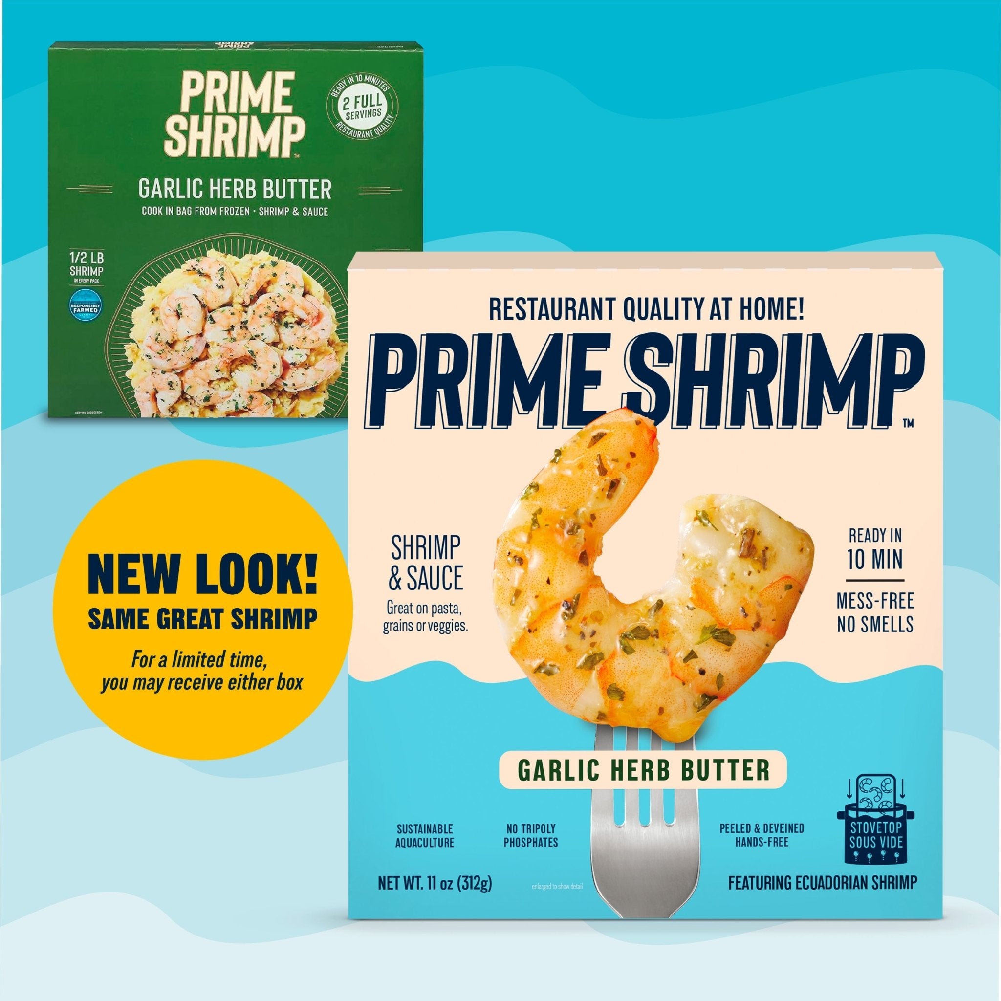 Garlic Herb Butter Shrimp