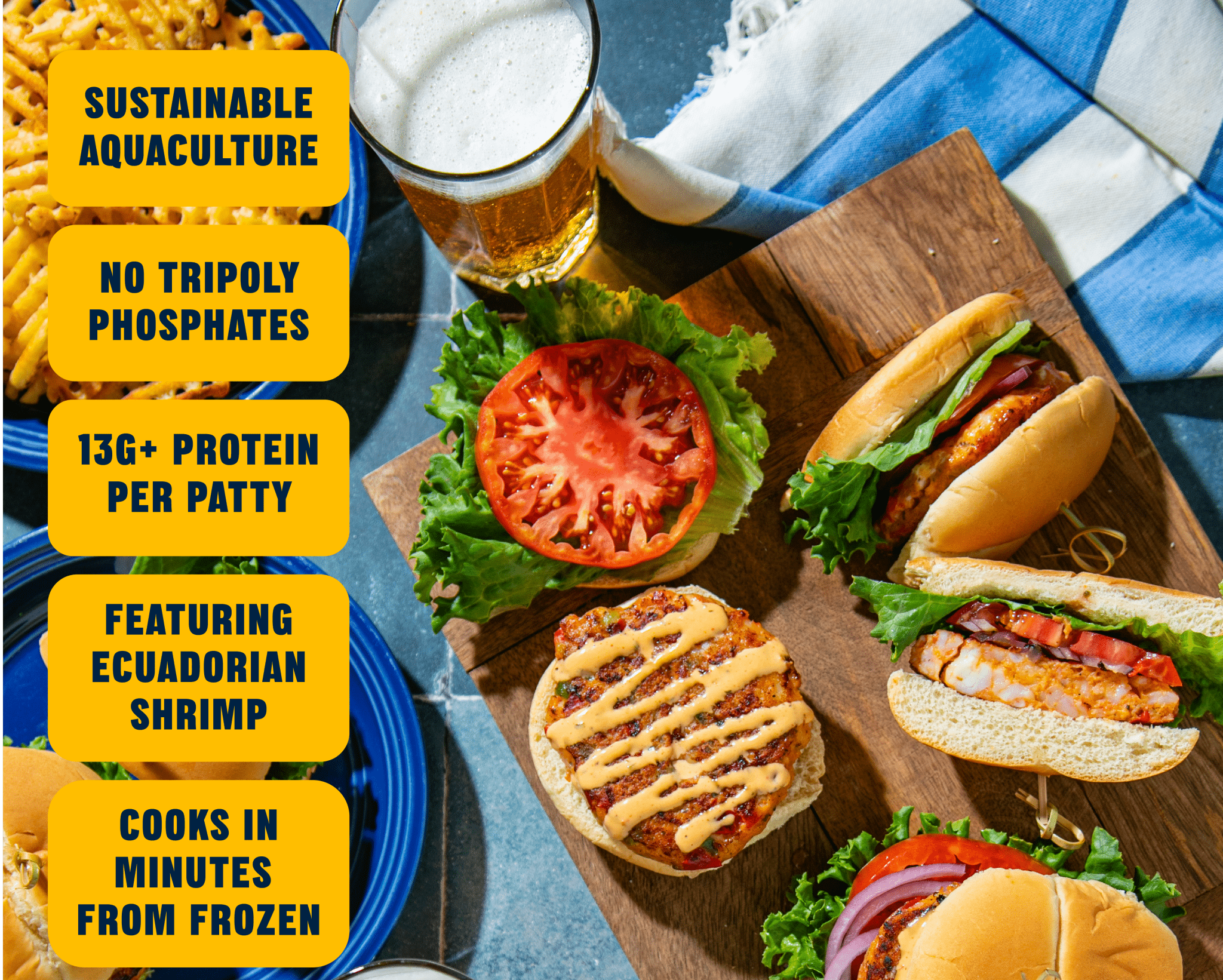Burgers + 6-pack Bundle