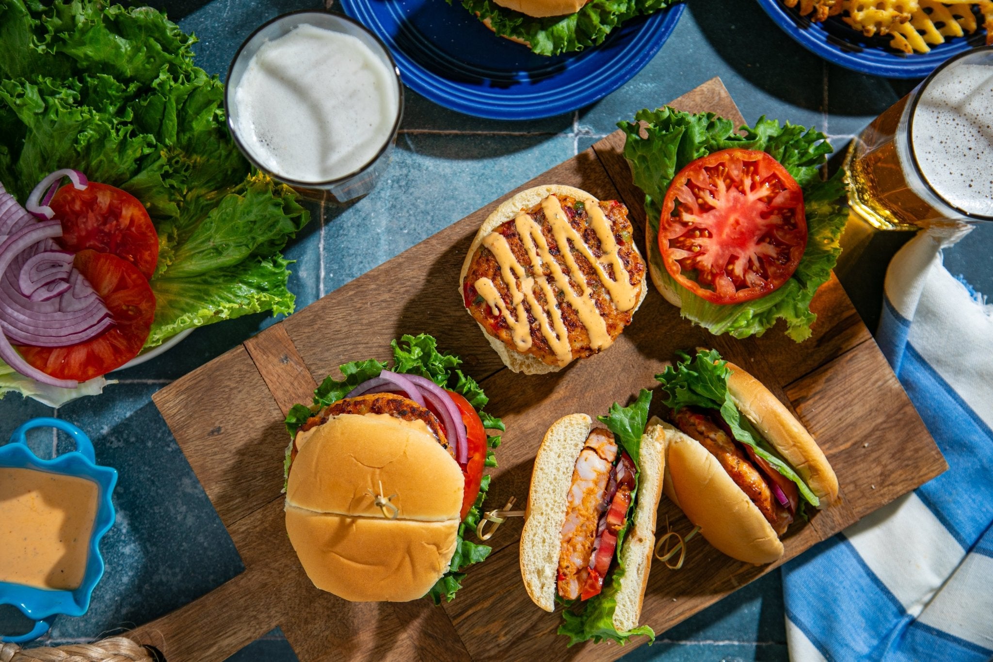 Prime Shrimp Premium 4 oz. Shrimp Burger