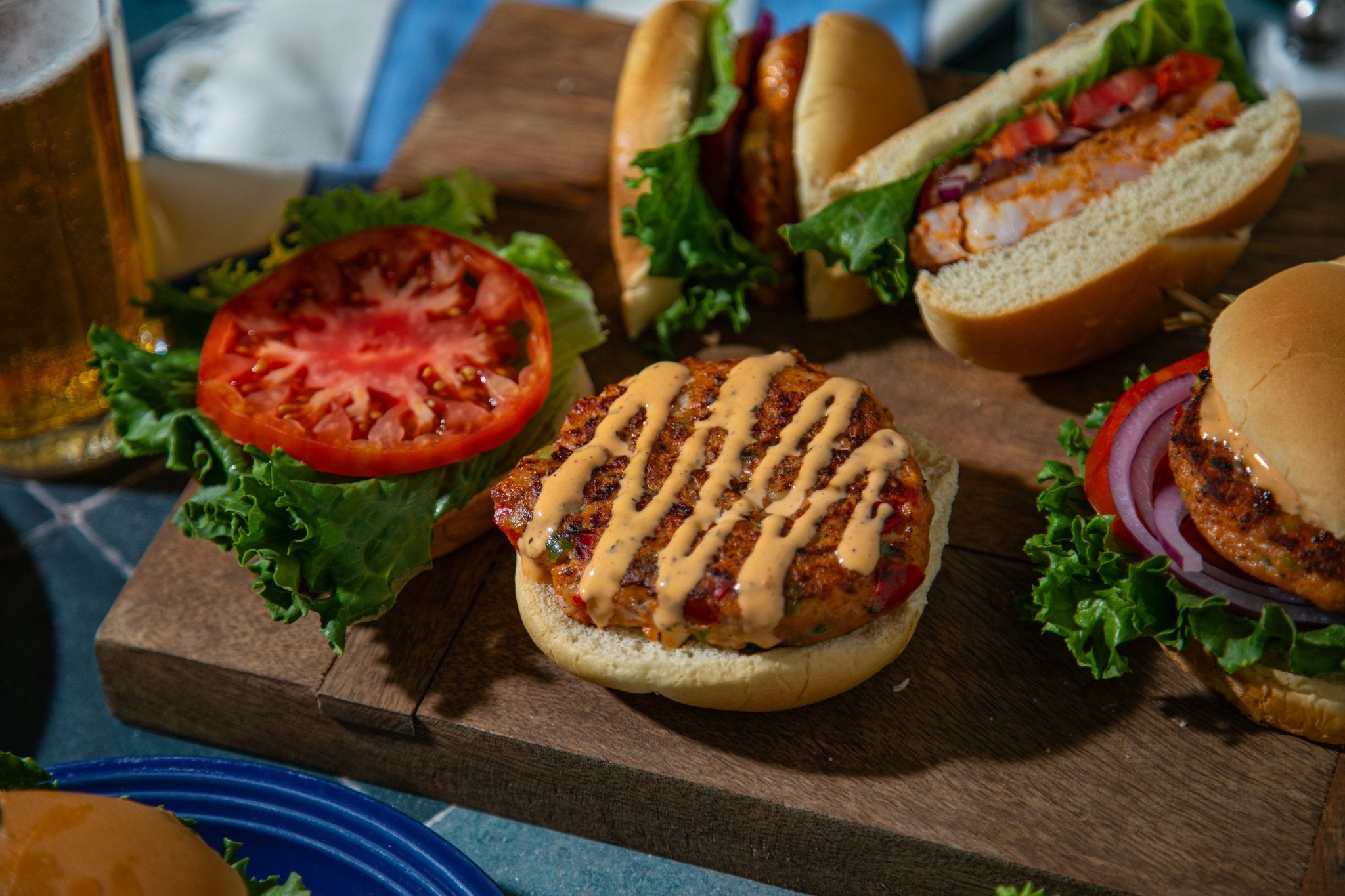 Prime Shrimp Premium 4 oz. Shrimp Burger