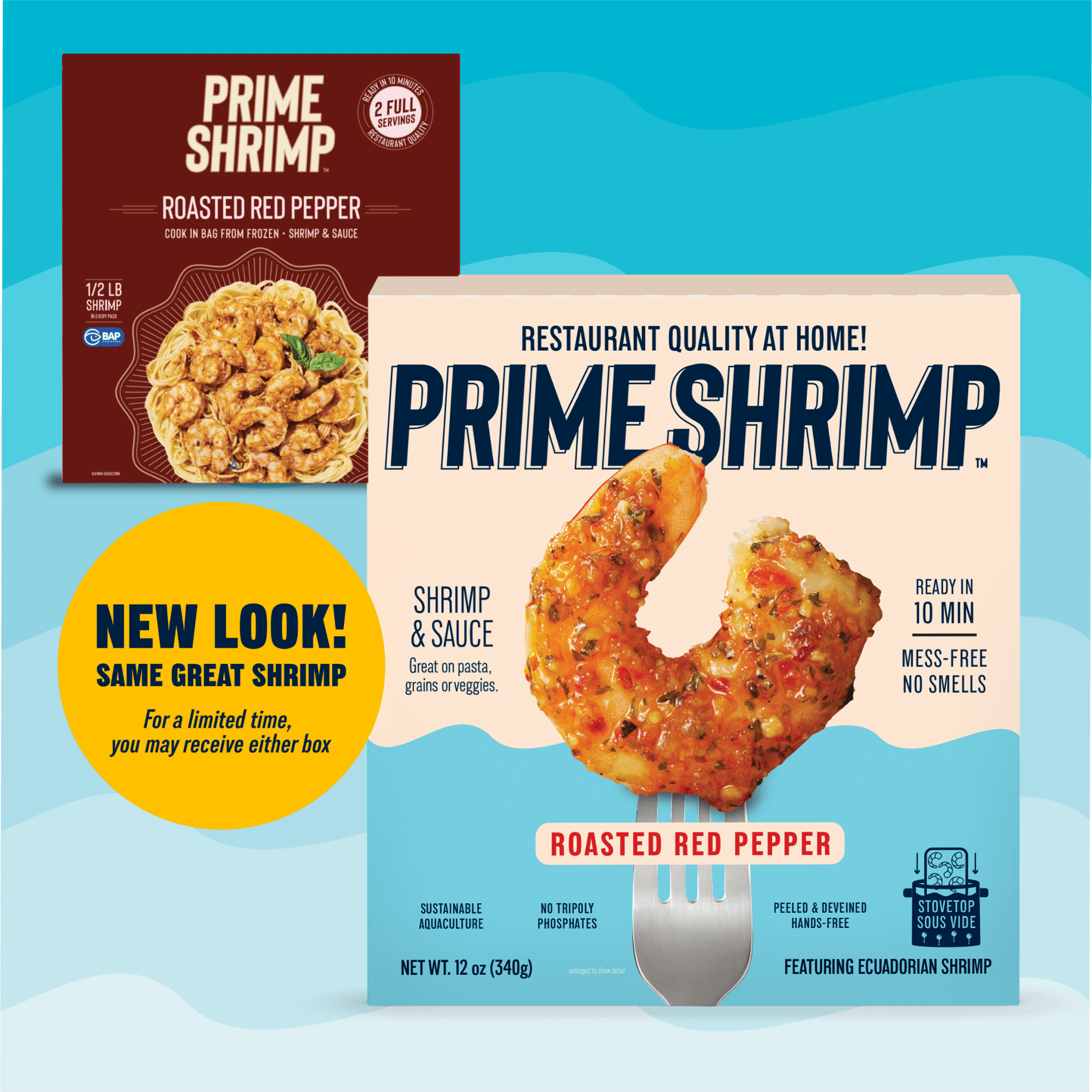 Roasted Red Pepper Shrimp