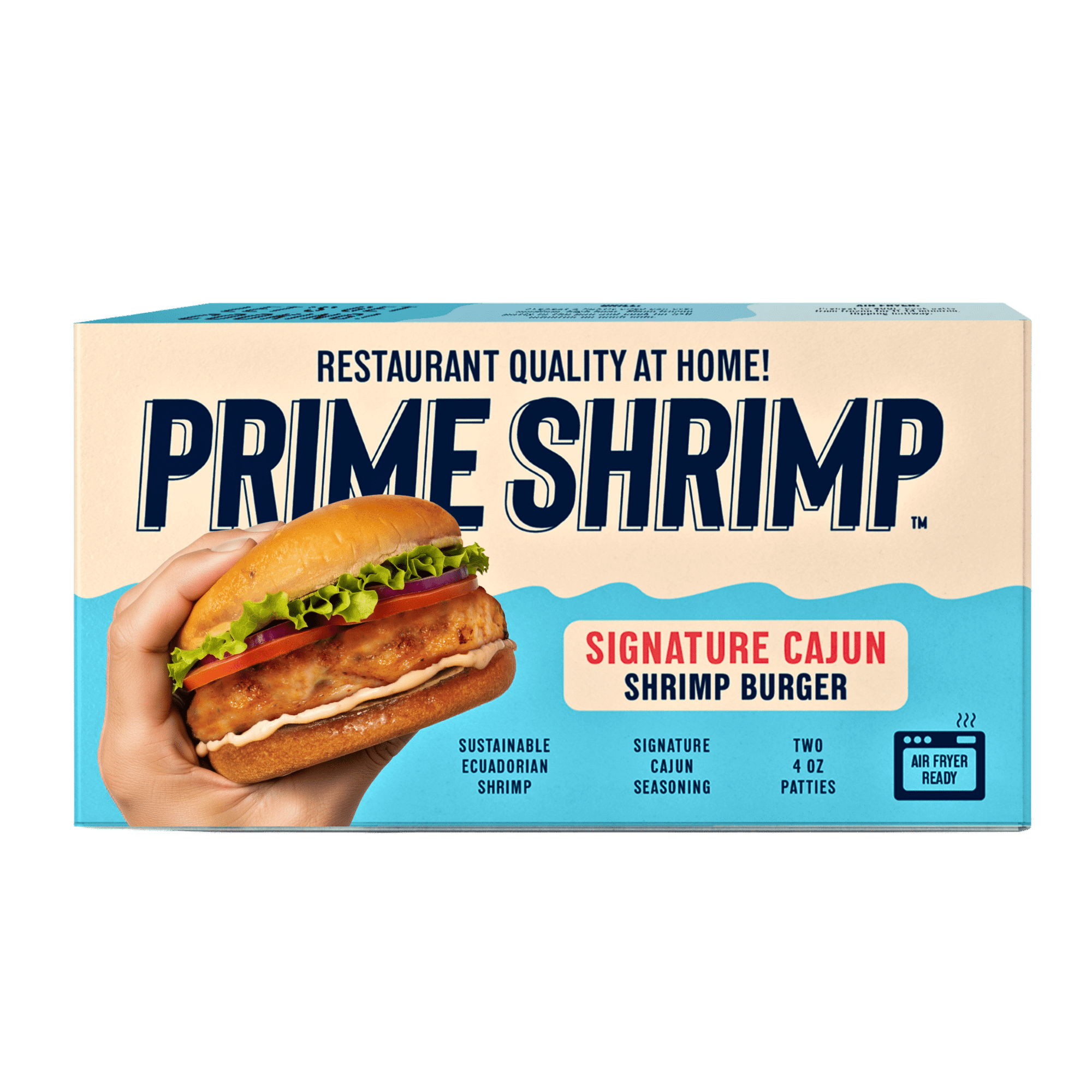 Burgers + Shrimp and Sauce