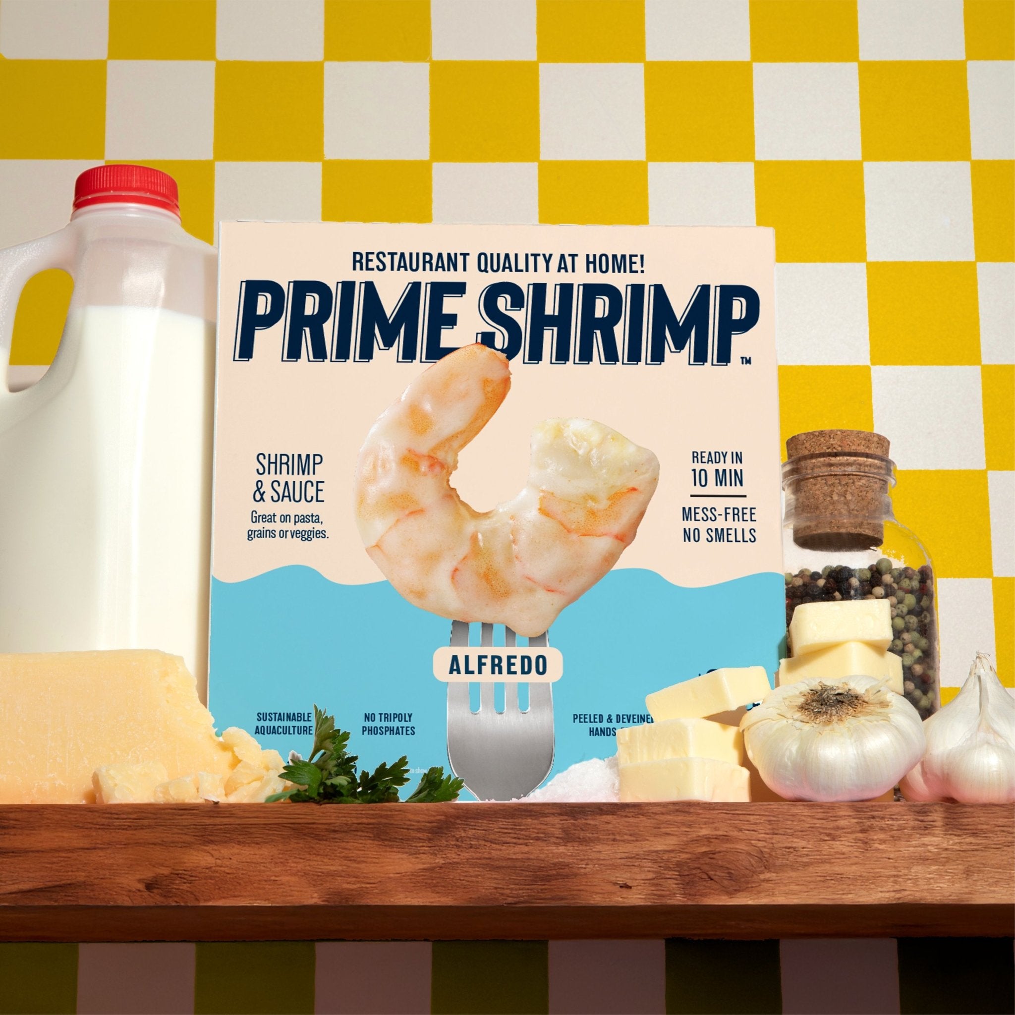 French Quarter Alfredo Shrimp