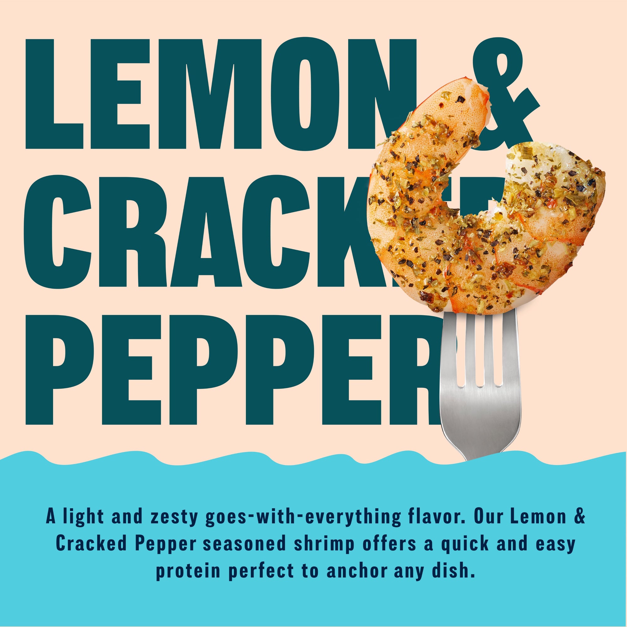 Lemon and Cracked Pepper Shrimp