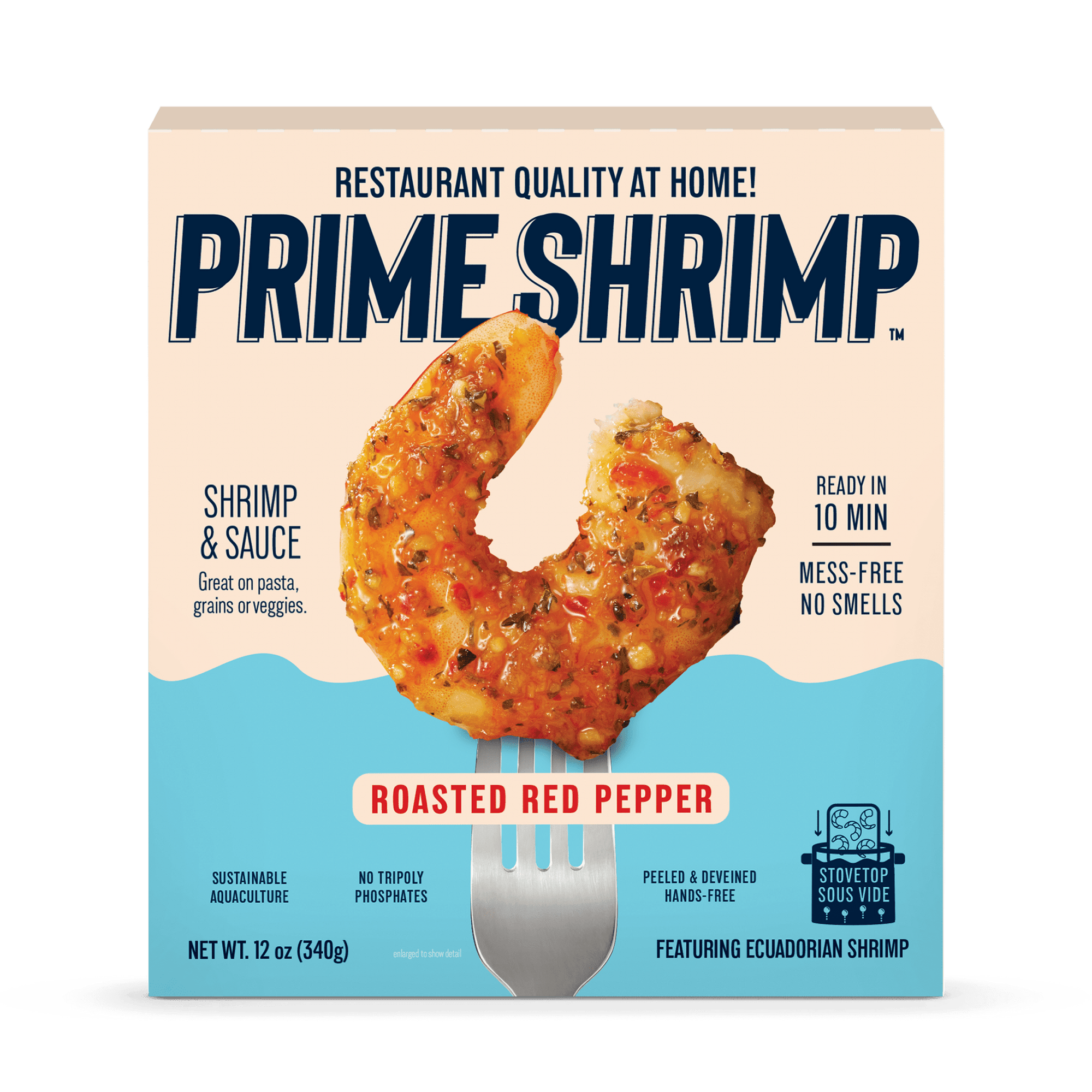 Roasted Red Pepper Shrimp