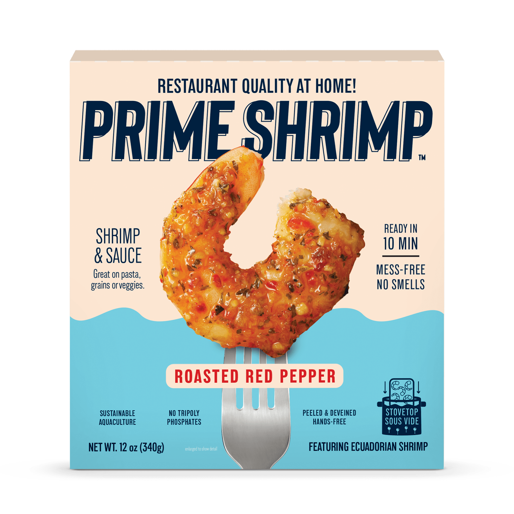 Roasted Red Pepper Shrimp