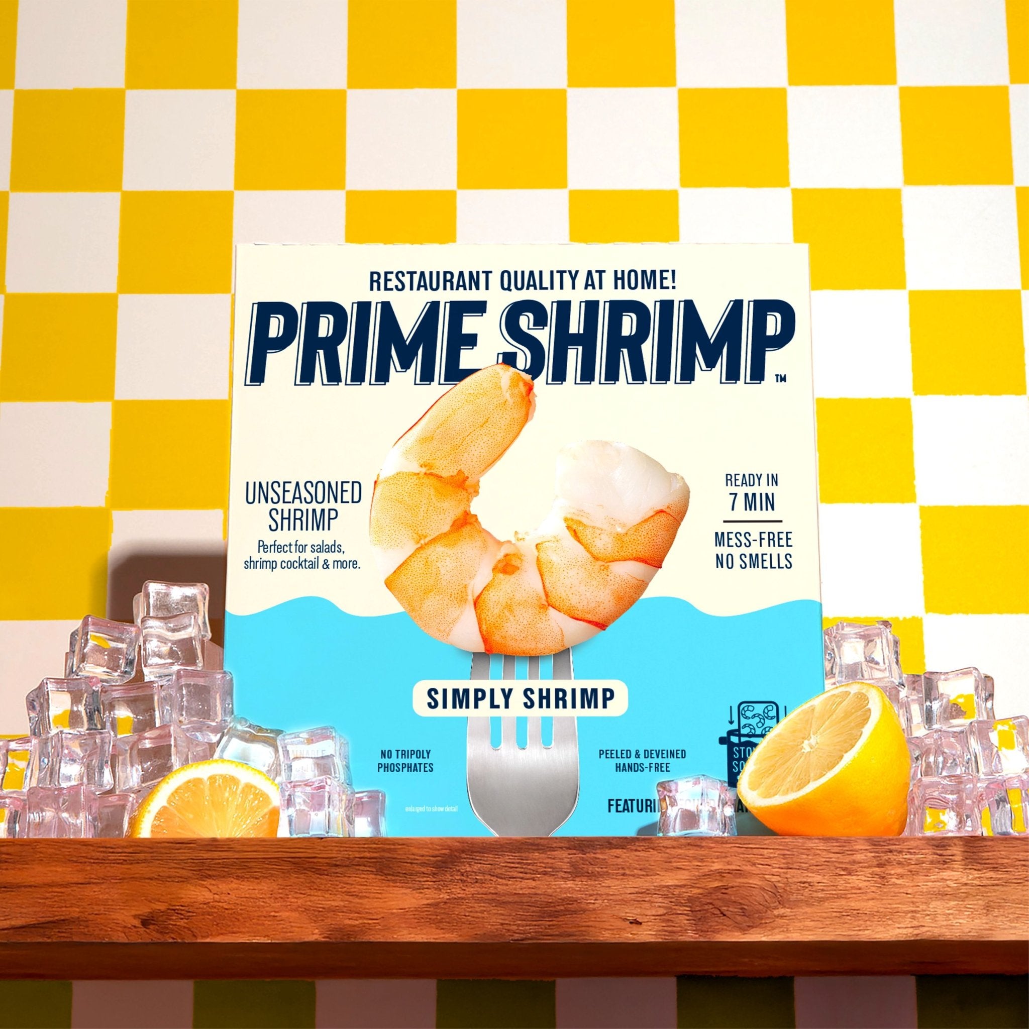 Unseasoned Simply Shrimp