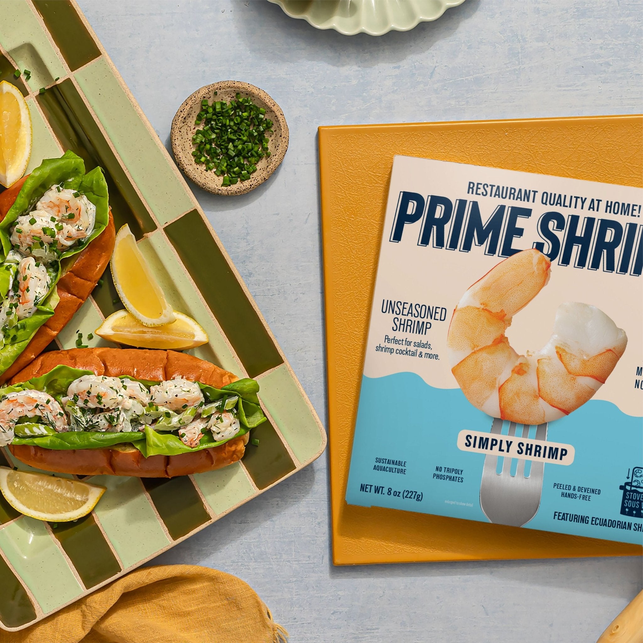 Unseasoned Simply Shrimp