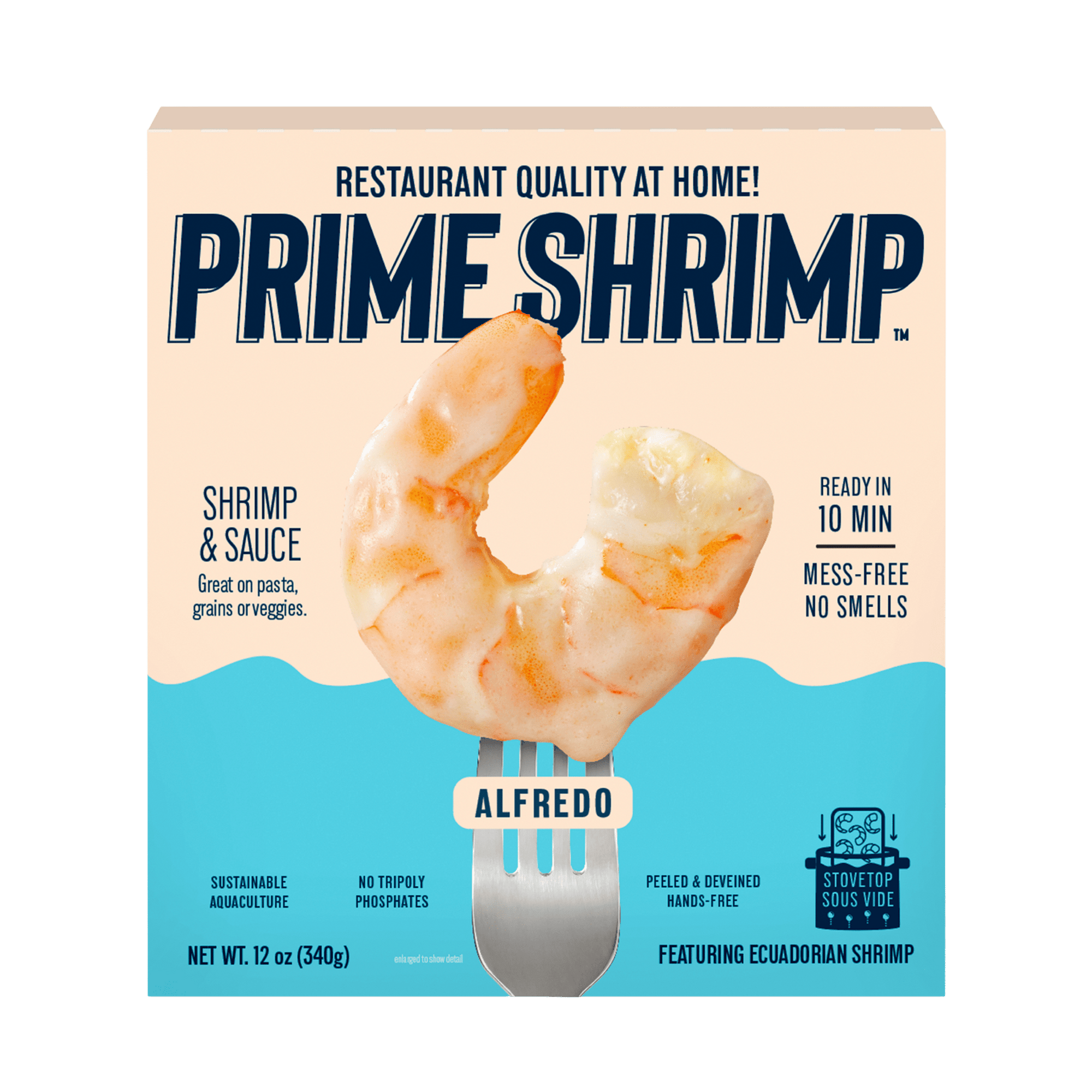 French Quarter Alfredo Shrimp