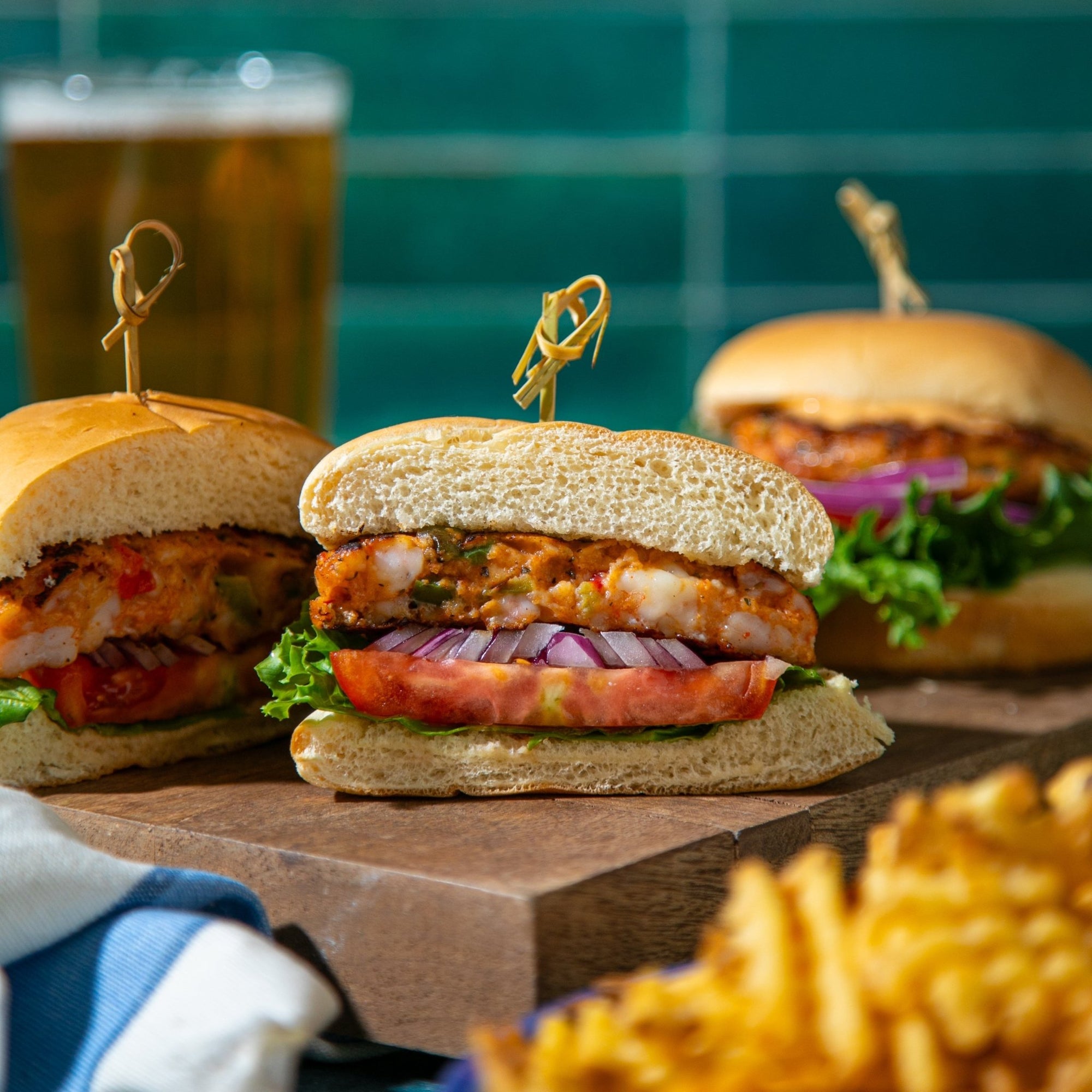 FOR RESALE: Shrimp Burgers, 24ct Case