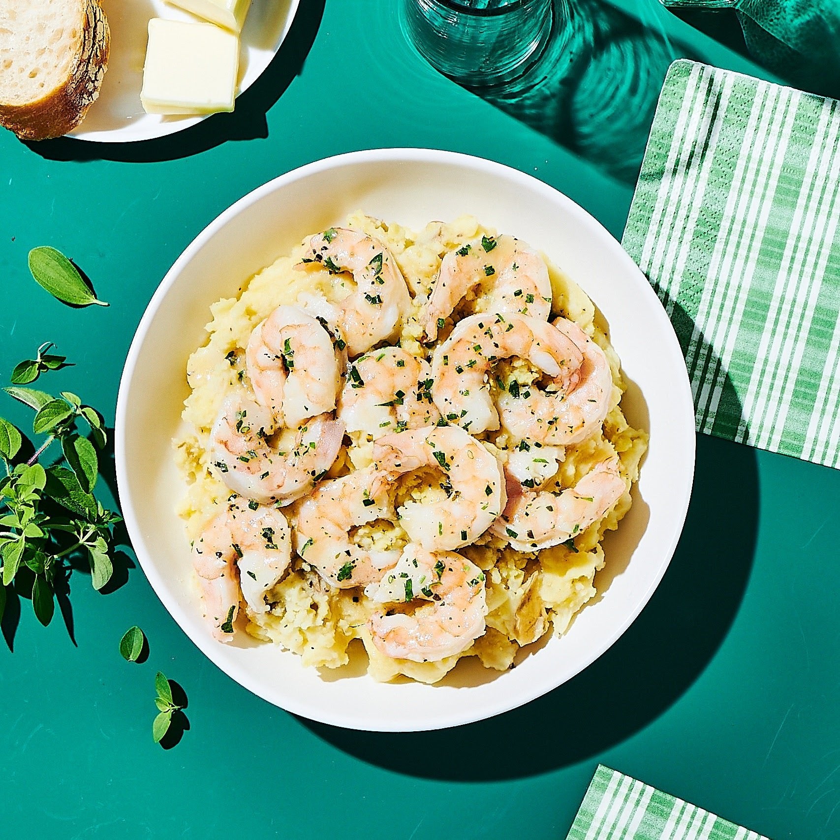 Garlic Herb Butter Shrimp